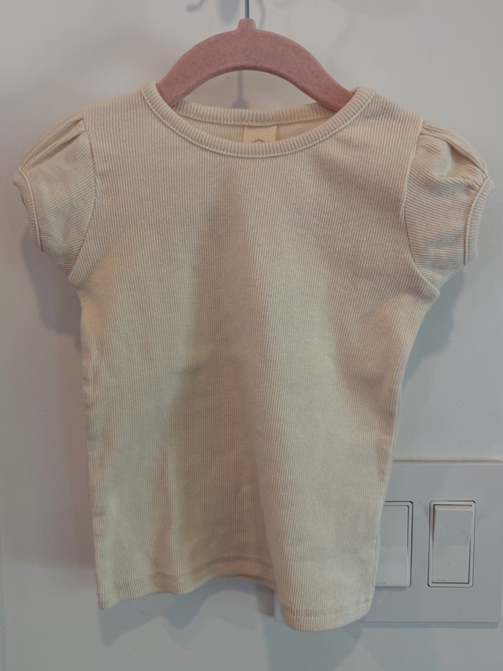 Puff Short Sleeve T Shirt White size 24m